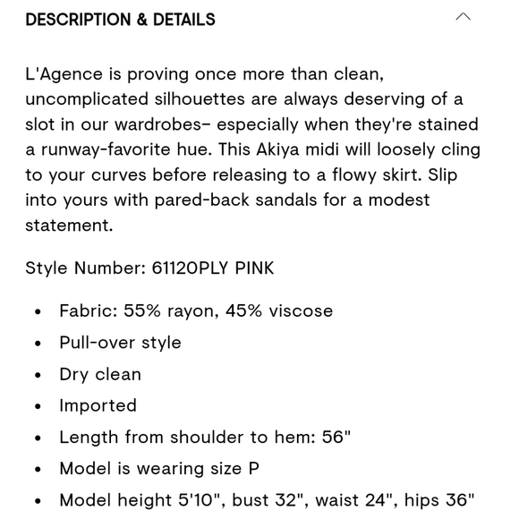 L'agence Akiya Tank Bias Cut Midi Dress in Pink Glo - Picture 9 of 10